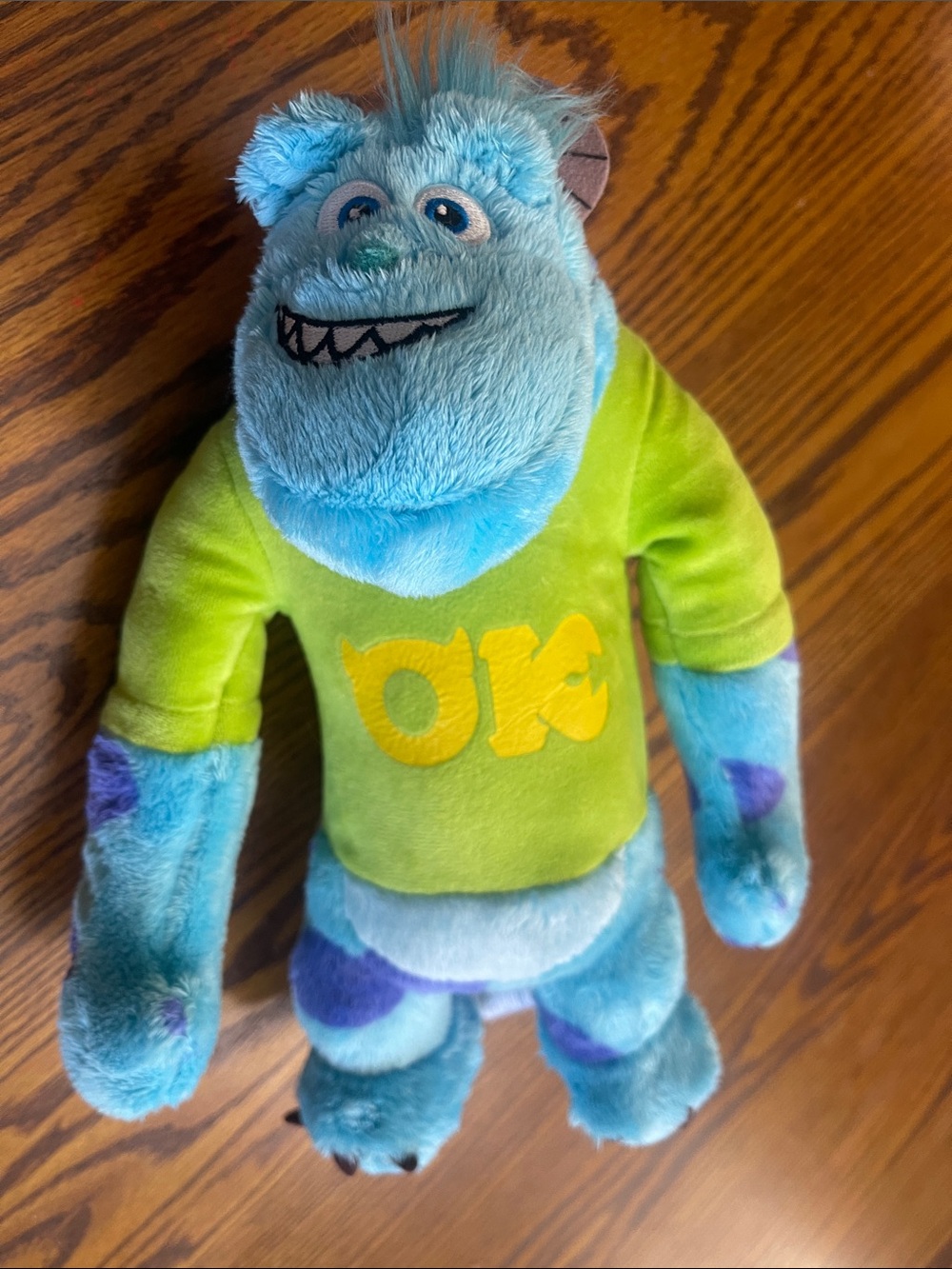 Disney Pixar Monsters, Inc. Sulley Plush Toy - 10”